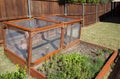 Garden enclosure to protect from small animals