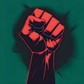 Protest fist