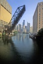 Raised Drawbridge, Chicago, Illinois