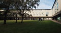 Raised Faculty Building in Cambridge Royalty Free Stock Photo