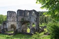 View of Roche Abbey, from the embankment.