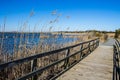 Raised Walkway through Marsh at Back Bay National Wildlife Refuge