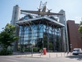 Raisin Bomber Upon Deutsches Technikmuseum In Berlin In Summer Royalty Free Stock Photo