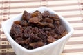 Raisin Bowl Royalty Free Stock Photo