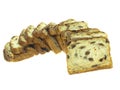 Raisin bread Royalty Free Stock Photo