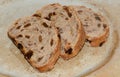 Raisin pecan bread Royalty Free Stock Photo