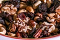 Raisins and Nuts Royalty Free Stock Photo