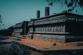 Raja Gopuram built by Pallavas, This is UNESCO`s World Heritage Site located at Mamallapuram, South Indian, Tamil Nadu Royalty Free Stock Photo