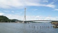 Raja Isteri Pengiran Anak Hajah Saleha Bridge in Bandar Seri Begawan, Brunei.