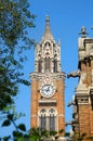 Rajabai clock tower architecture in Mumbai city