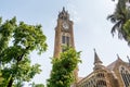 Rajabai  Clock tower of the University of Mumbai University of Bombay,  one of the first state universities of India and the Royalty Free Stock Photo
