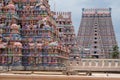 New temple gateway at Trichy in Tamil Nadu