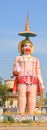 View of giant statue of Hanuman