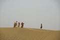 Rajasthani Family in the Thar Desert