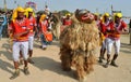 Rajasthani folk artists, stadium Bikaner, Rajasthan, India-2