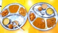 Rajasthani Food thali Royalty Free Stock Photo