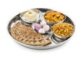 Rajasthani Thali Food Royalty Free Stock Photo
