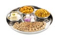 Rajasthani Thali Food Royalty Free Stock Photo