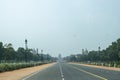 Rajpath in New Delhi India Royalty Free Stock Photo