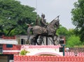 Rajput King of Mewar Maharana Pratap Statue Royalty Free Stock Photo