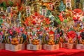 Rakes called Kumade displayed at Tori-no-ichi fair