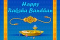 Rakhi pooja thali for Raksha Bandhan