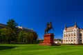 Rakoczi statue in parliament square Royalty Free Stock Photo