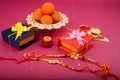 Raksha Bandhan or Rakhi, an Indian festival