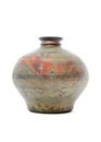 Raku pottery Royalty Free Stock Photo
