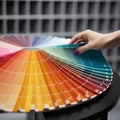 RAL sample colors catalogue Royalty Free Stock Photo