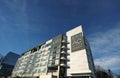 Raleigh, NC - USA - 1-18-2024: The AC Marriott Hotel on Glenwood South in downtown Raleigh Royalty Free Stock Photo