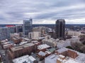 Raleigh North Carolina From Above Royalty Free Stock Photo