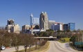 Raleigh, North Carolina Skyline Royalty Free Stock Photo