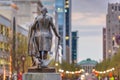 Raleigh, North Carolina, USA downtown as viewed from the Capitol Building Royalty Free Stock Photo