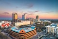 Raleigh, North Carolina, USA downtown city skyline Royalty Free Stock Photo