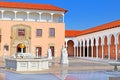 Ralli museum yard, Caesarea, Israel