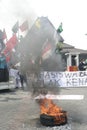 Rallies Front Door Surakarta City Hall