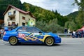 Subaru Impreza WRX STI tuning rally car Royalty Free Stock Photo