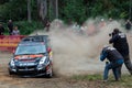 Rally car at Rally Victoria 2014