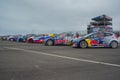 Rally Cars at the Red Bull GRC Global Rallycross Royalty Free Stock Photo