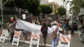 Rally Marches in DTLA