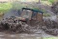 Rally on old broken tractors