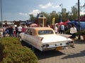 Rally of old cars Royalty Free Stock Photo