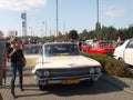 Rally of old cars Royalty Free Stock Photo