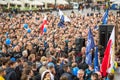 During the rally of the presidential candidate of Poland - Janusz Korwin-Mikke