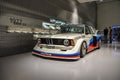 Rally race car BMW 320 1977 rom the BMW Museum in Munich Germany Royalty Free Stock Photo