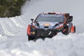 Rally Sweden - Thierry Neuville Royalty Free Stock Photo