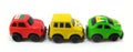 Rally toycars Royalty Free Stock Photo