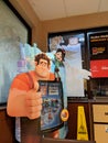 Ralph Breaks the Internet Happy Meal Toys on Display inside McDonalds