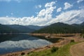 Ralph Price Reservoir west of Longmont, Colorado in the mountains during the day